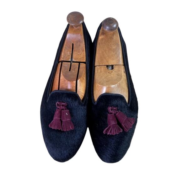 Fatima Guerrero Shoes Flats Mens 41 Slip-on Slippers Real Hair Leather Spain main image 16
